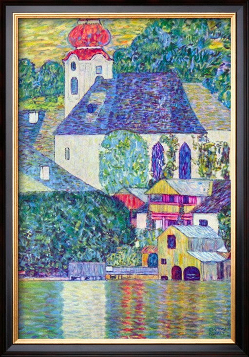 St. Wolfgang Church - Gustav Klimt Painting